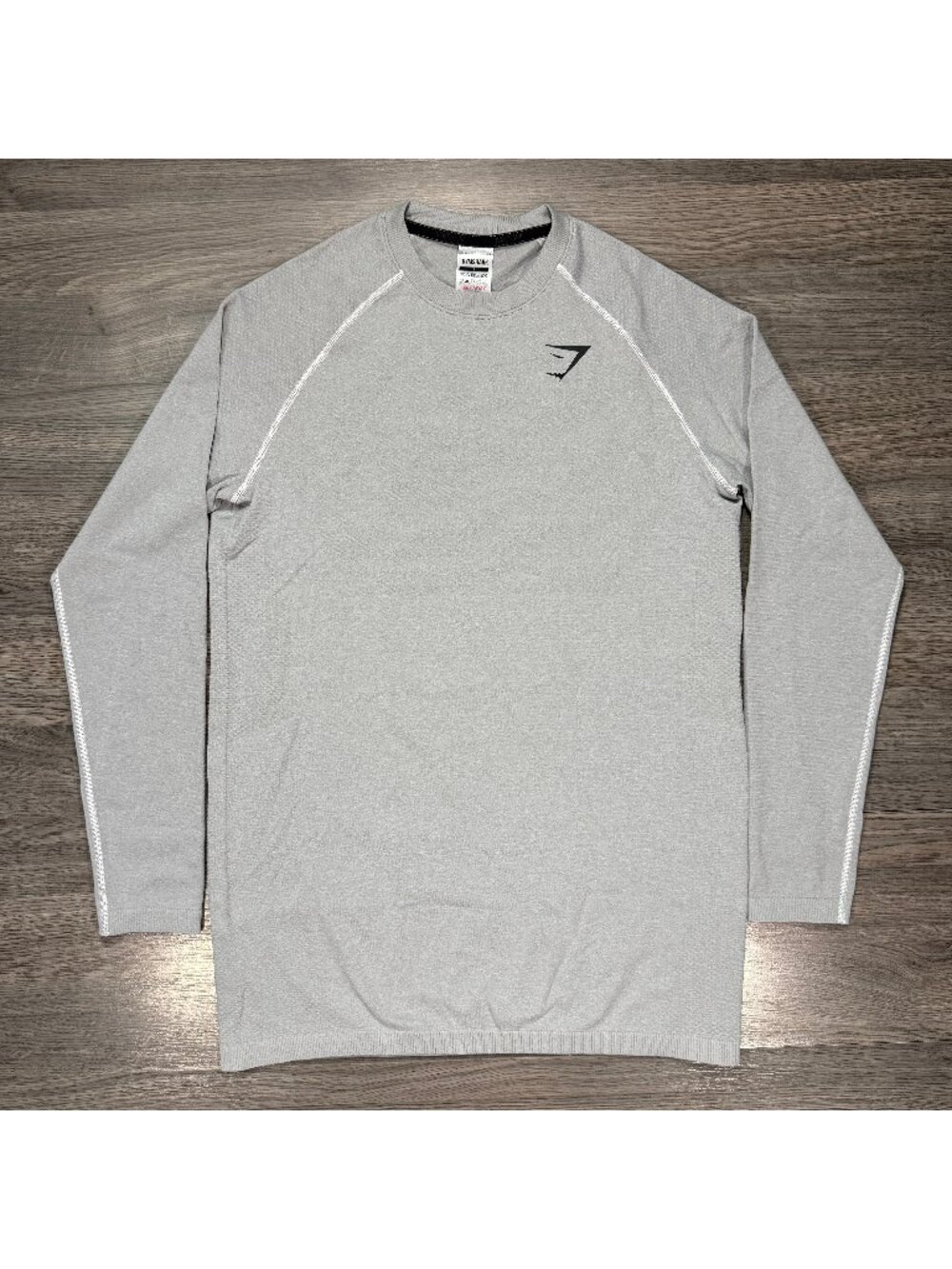 Gymshark Men's Vital Long Sleeve T-Shirt - Grey